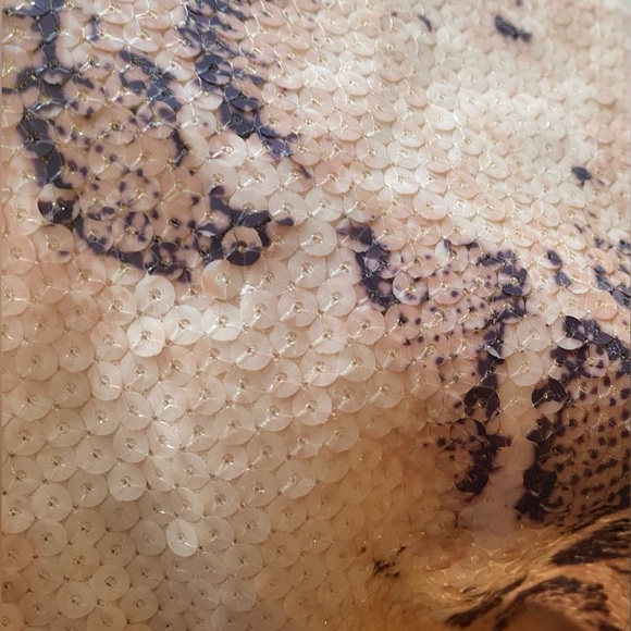 MUSTARD SEED SnakeSkin Sequin Skirt - Picture 4 of 4